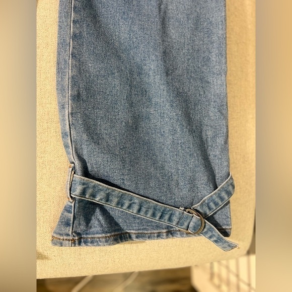 Fashion Nova cargo wide leg jeans size 9 - Picture 5 of 9